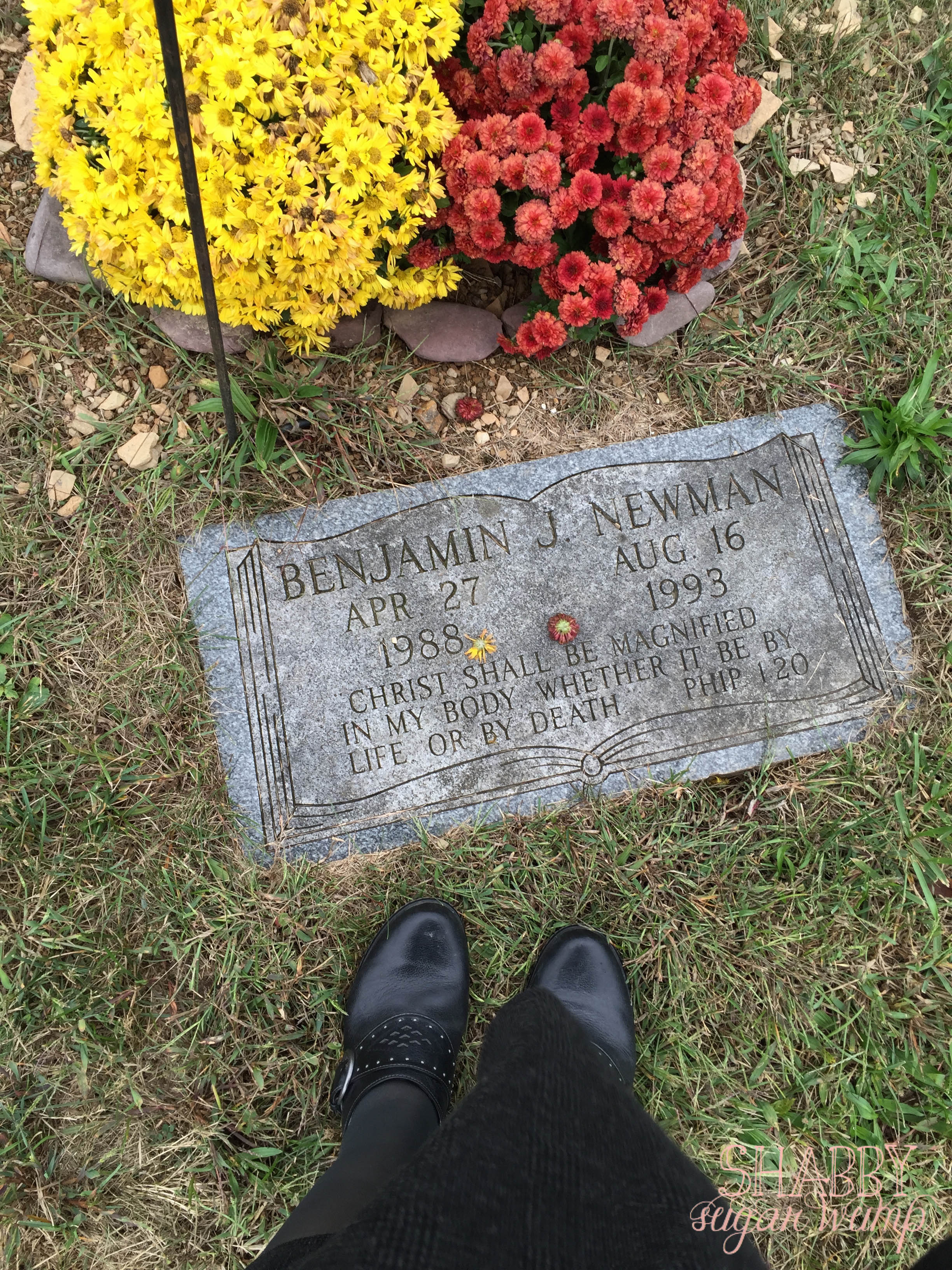 Benjamins grave 2015